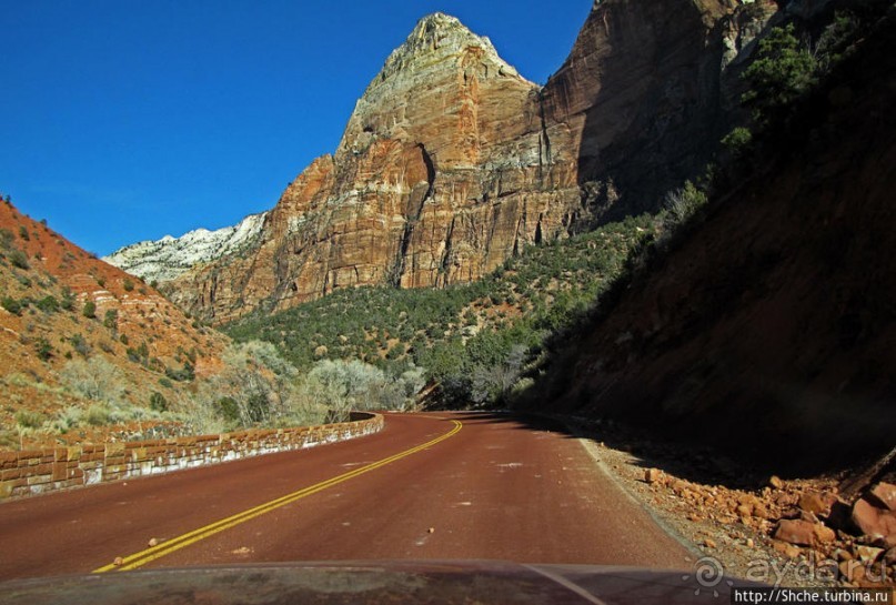 Альбом отзыва "Погружение в каньон Зион. Zion Canyon Scenic Drive"