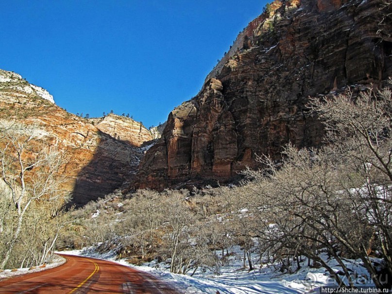 Альбом отзыва "Погружение в каньон Зион. Zion Canyon Scenic Drive"