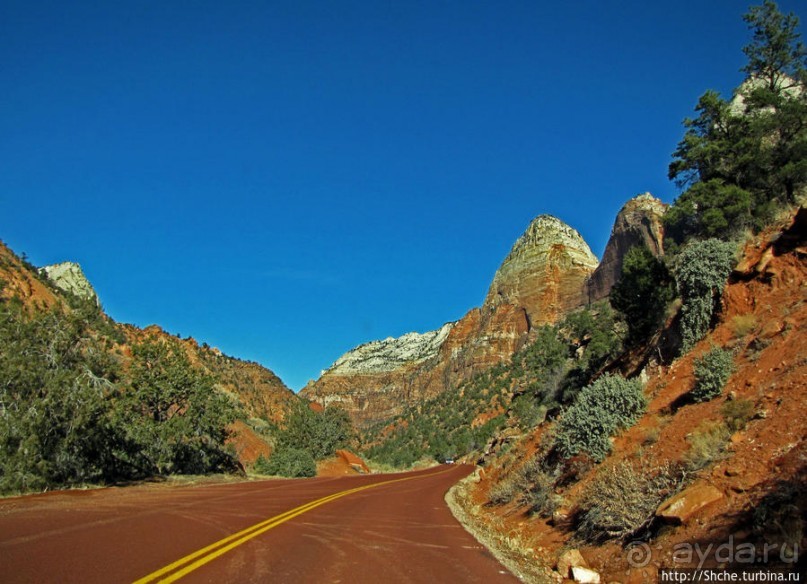 Альбом отзыва "Погружение в каньон Зион. Zion Canyon Scenic Drive"