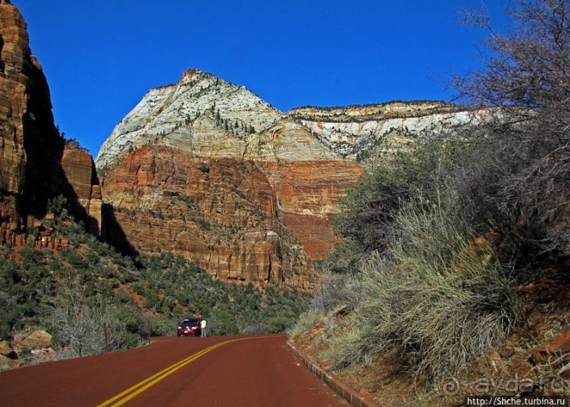 Альбом отзыва "Погружение в каньон Зион. Zion Canyon Scenic Drive"