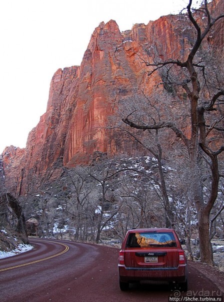 Альбом отзыва "Погружение в каньон Зион. Zion Canyon Scenic Drive"