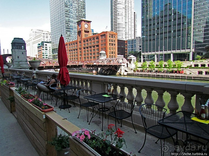 Альбом отзыва "Прогулка вдоль реки в джунглях...бетонных. Chicago Riverwalk"