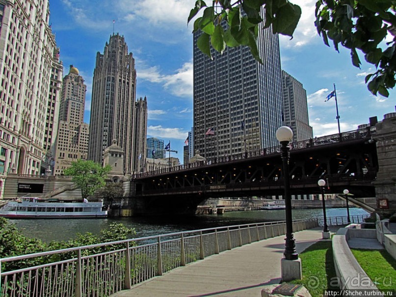 Альбом отзыва "Прогулка вдоль реки в джунглях...бетонных. Chicago Riverwalk"