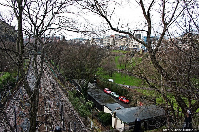 Альбом отзыва "West Princes Street Gardens — центральный парк Эдинбурга"