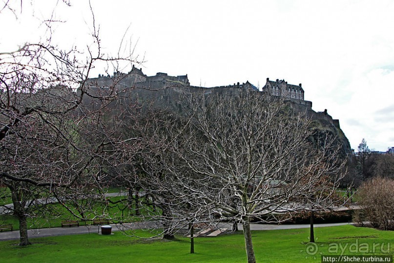 Альбом отзыва "West Princes Street Gardens — центральный парк Эдинбурга"