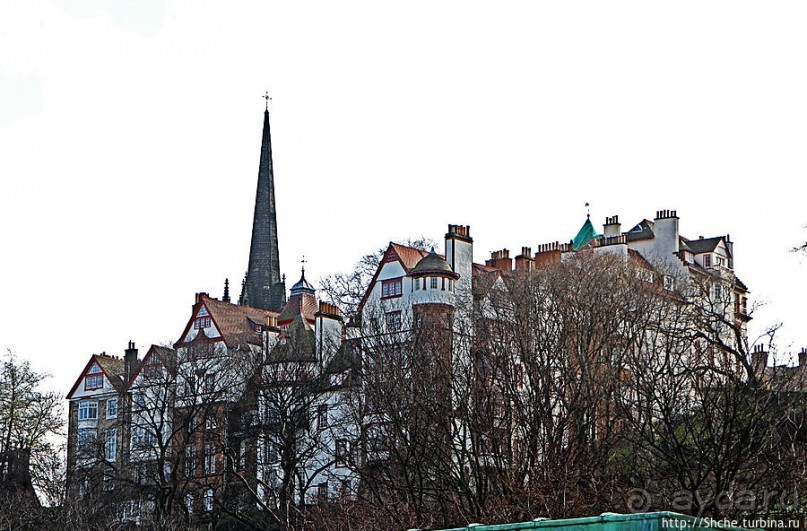 Альбом отзыва "West Princes Street Gardens — центральный парк Эдинбурга"