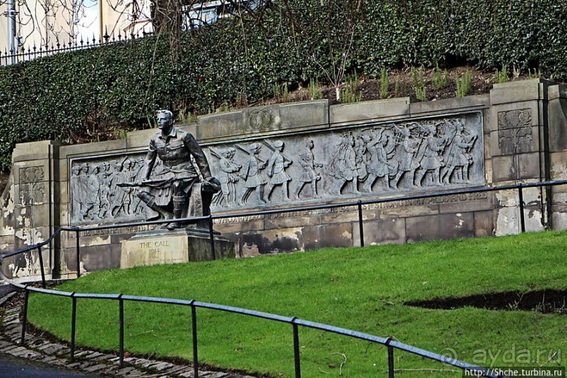 Альбом отзыва "West Princes Street Gardens — центральный парк Эдинбурга"