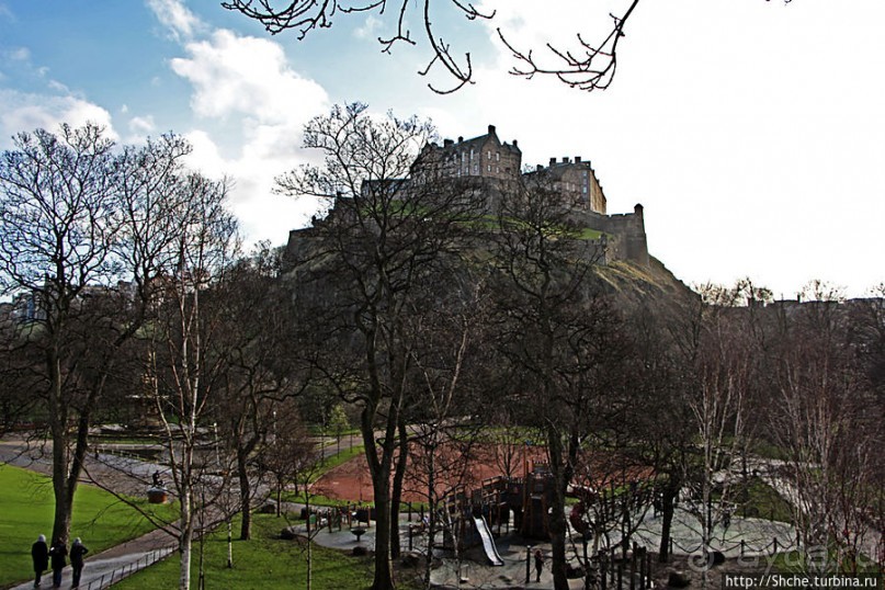 Альбом отзыва "West Princes Street Gardens — центральный парк Эдинбурга"