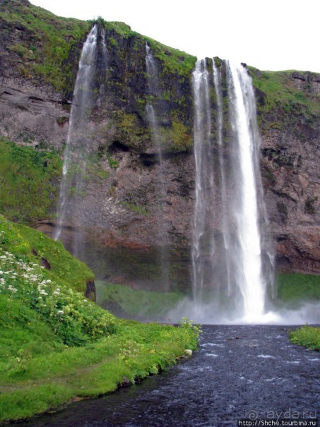 Альбом отзыва "Водопад Seljalandsfoss - пройтись под струей"