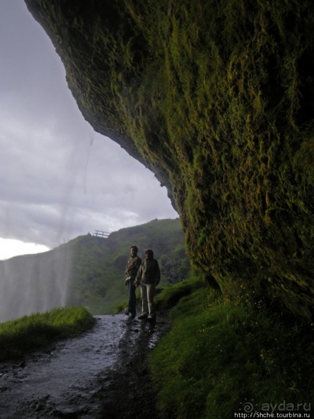 Альбом отзыва "Водопад Seljalandsfoss - пройтись под струей"