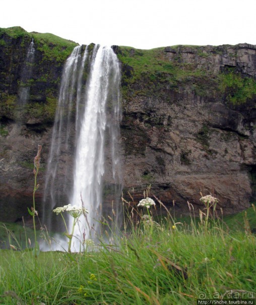 Альбом отзыва "Водопад Seljalandsfoss - пройтись под струей"