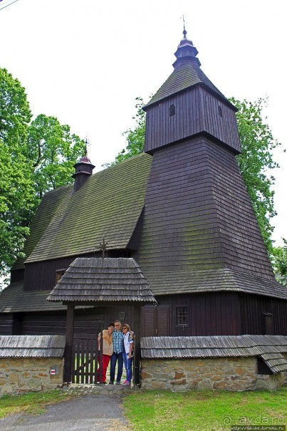 Альбом отзыва "Деревянные церкви Карпат. Гервартов ( ЮНЕСКО 1273-001)"