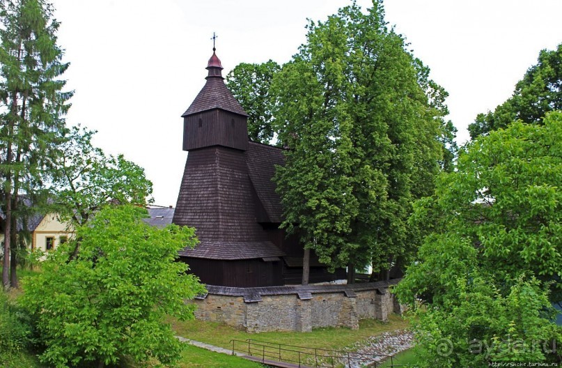 Альбом отзыва "Деревянные церкви Карпат. Гервартов ( ЮНЕСКО 1273-001)"