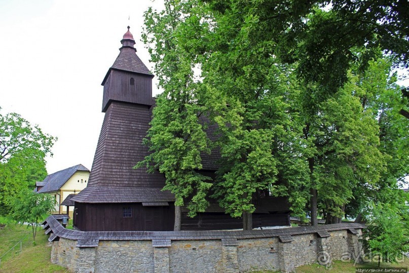 Альбом отзыва "Деревянные церкви Карпат. Гервартов ( ЮНЕСКО 1273-001)"