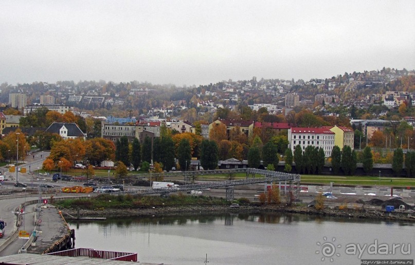 Альбом отзыва "Осло-фьорд с крыши "Айсберга""