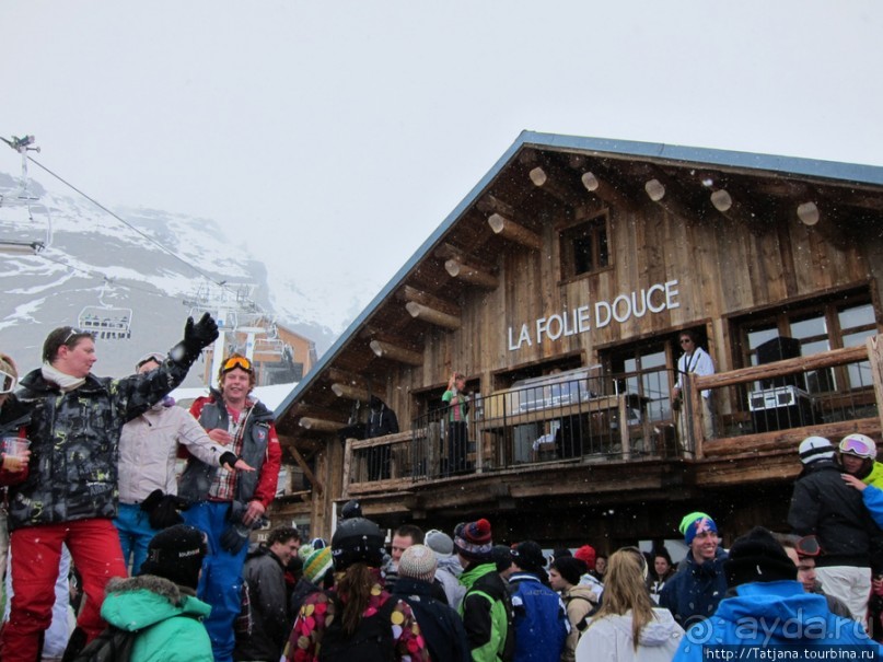 Альбом отзыва "Сладкое безумие Валь-Торанс "La Folie Douce'"