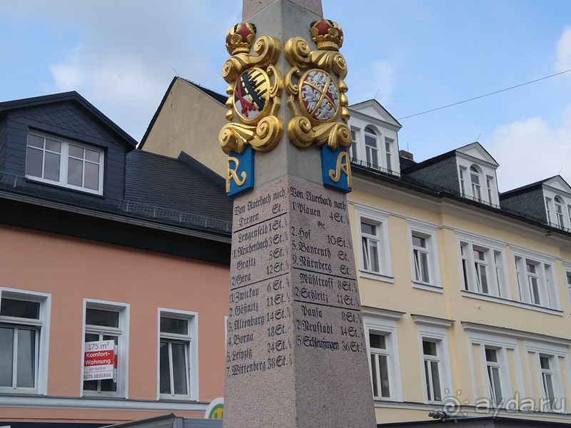 Альбом отзыва "Саксония, Германия. Малые городки – Ауэрбах, Вердау, Вислау-Хаслоу, Киршберг, Цвениц."