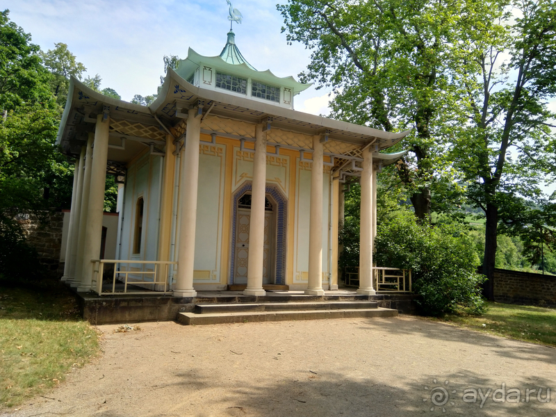 Альбом истории "Дрезден, Германия. Парк замка Пильниц."