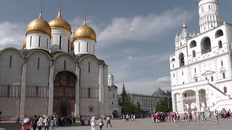 Альбом отзыва "Москва-всё в этом слове! Часть I - Арбат, Бородинская панорама, Храм Спасителя, Кремль и Кр.площадь"