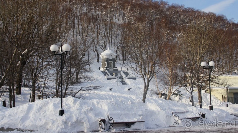 Петропавловск Камчатский сопка зимой