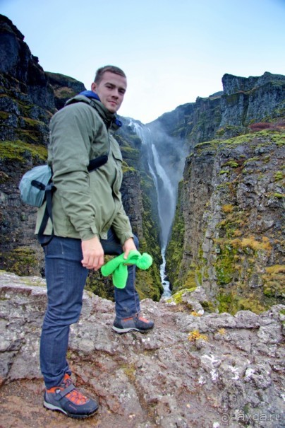 Альбом отзыва "«Открытие Исландии» часть 14: Самый высокий водопад (Glymur, Iceland)"