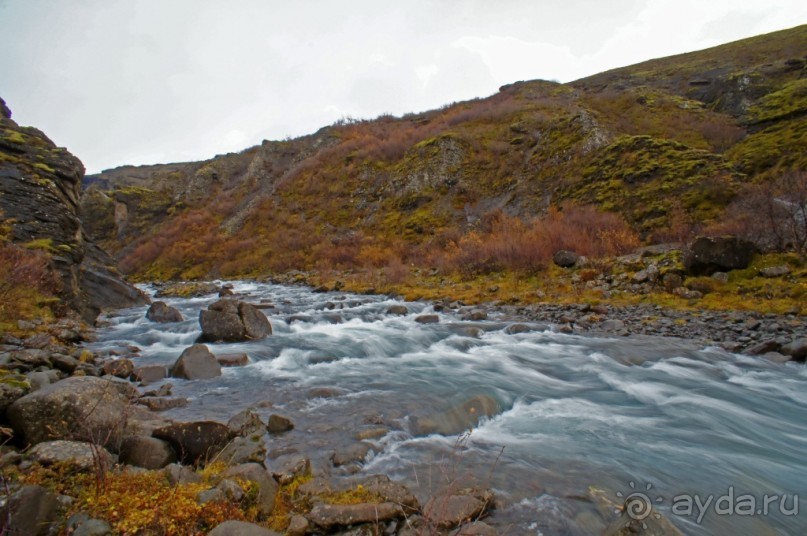 Альбом отзыва "«Открытие Исландии» часть 14: Самый высокий водопад (Glymur, Iceland)"