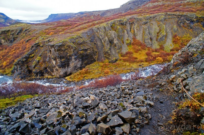 Альбом отзыва "«Открытие Исландии» часть 14: Самый высокий водопад (Glymur, Iceland)"