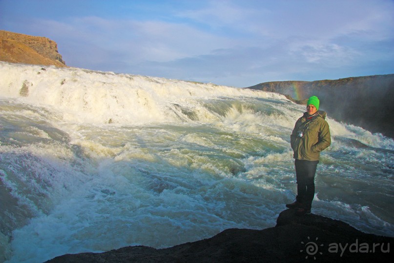 Альбом отзыва "«Открытие Исландии» часть 4: Золотое кольцо — Гудльфосс (Gullfoss, Iceland)"