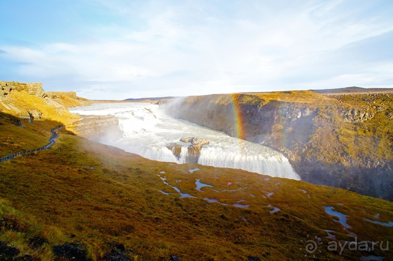 Альбом отзыва "«Открытие Исландии» часть 4: Золотое кольцо — Гудльфосс (Gullfoss, Iceland)"