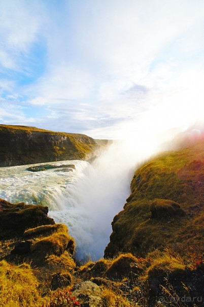 Альбом отзыва "«Открытие Исландии» часть 4: Золотое кольцо — Гудльфосс (Gullfoss, Iceland)"