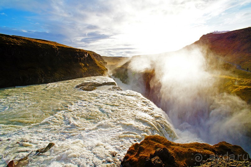 Альбом отзыва "«Открытие Исландии» часть 4: Золотое кольцо — Гудльфосс (Gullfoss, Iceland)"