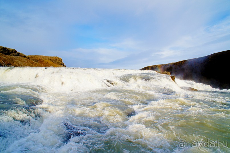 Альбом отзыва "«Открытие Исландии» часть 4: Золотое кольцо — Гудльфосс (Gullfoss, Iceland)"