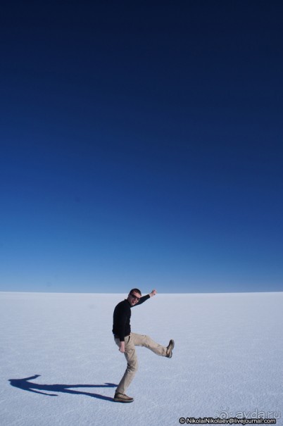 Альбом отзыва "Покорение Америки. Часть 14. День 12: Белое озеро смерти (Uyuni, Bolivia)"