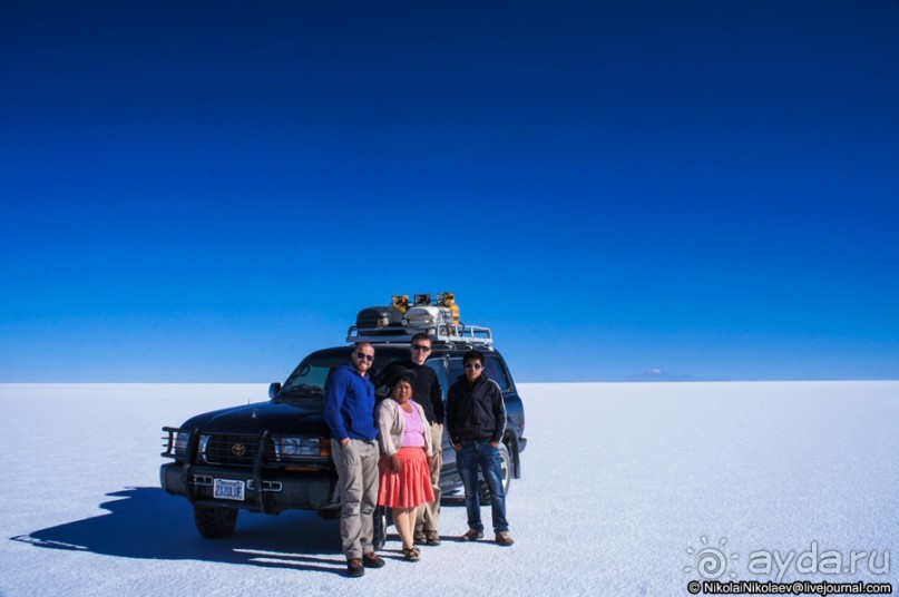 Альбом отзыва "Покорение Америки. Часть 14. День 12: Белое озеро смерти (Uyuni, Bolivia)"