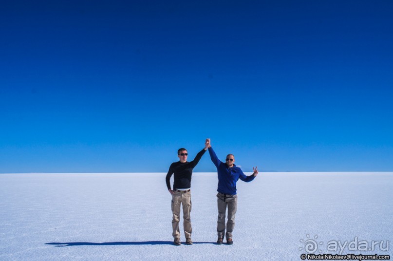 Альбом отзыва "Покорение Америки. Часть 14. День 12: Белое озеро смерти (Uyuni, Bolivia)"