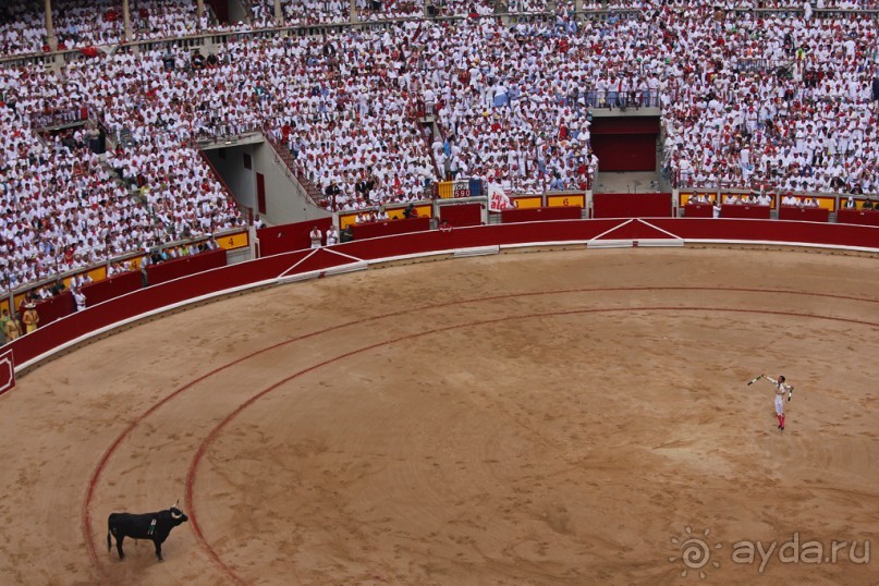 Альбом отзыва "Коррида: вдесятером на одного (Pamplona, Spain)"