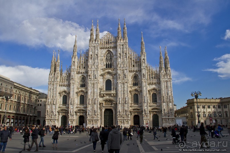 Альбом отзыва "На главном чердаке Милана (Milan, Italy)"