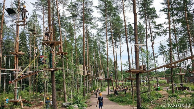 Альбом отзыва "Верёвочный ПАРК ПРИКЛЮЧЕНИЙ KORKEE PALOHEINÄ (Adventure Park Korkee Paloheinä) "