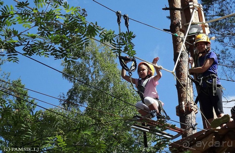 Альбом отзыва "Верёвочный ПАРК ПРИКЛЮЧЕНИЙ KORKEE PALOHEINÄ (Adventure Park Korkee Paloheinä) "