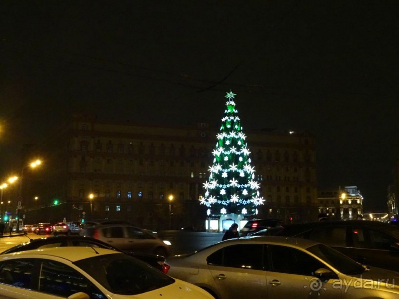 Новогодняя Москва в фотографиях. Январь 2016.