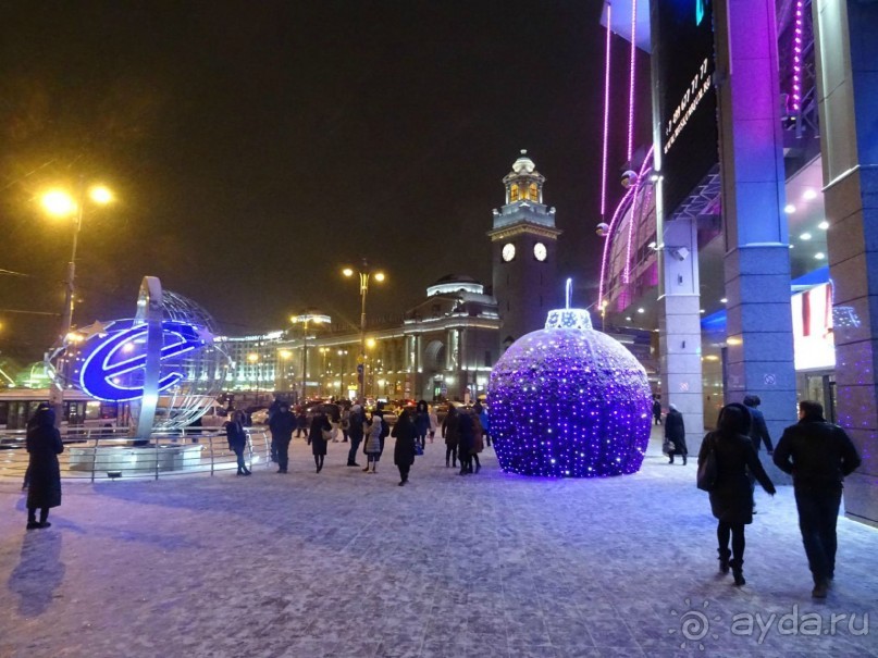 Новогодняя Москва в фотографиях. Январь 2016.