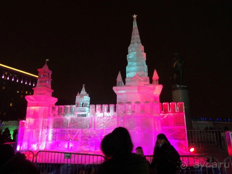 Новогодняя Москва в фотографиях. Январь 2016.