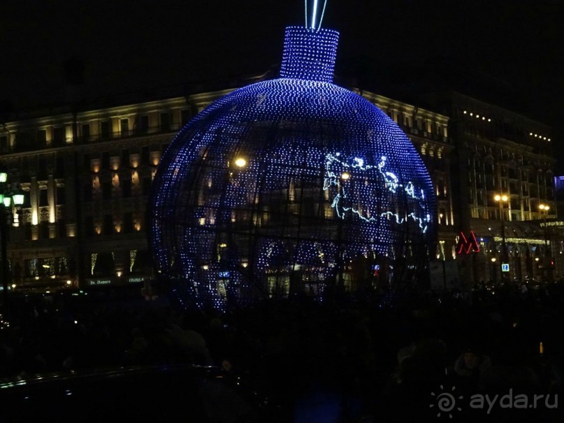 Новогодняя Москва в фотографиях. Январь 2016.