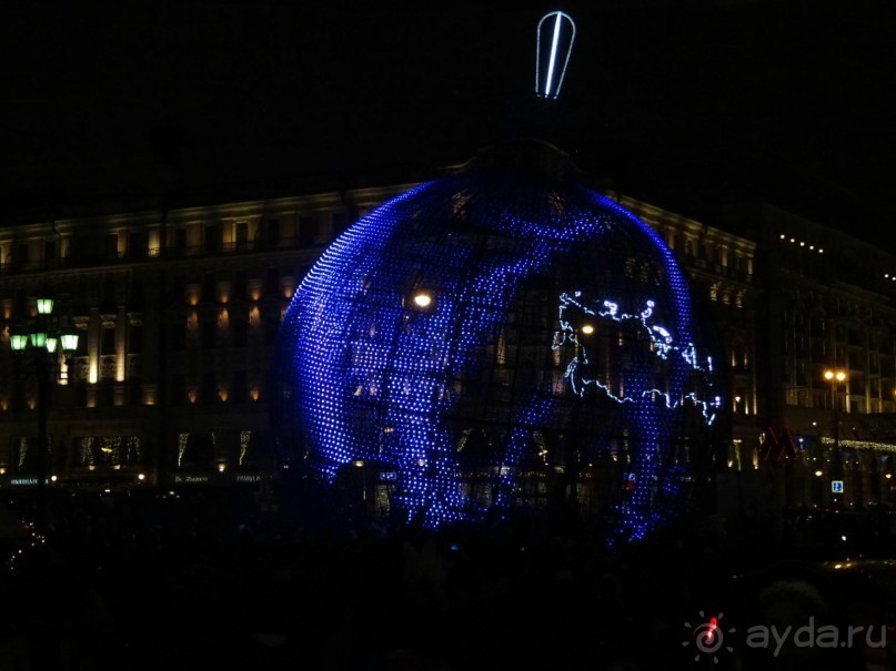 Новогодняя Москва в фотографиях. Январь 2016.