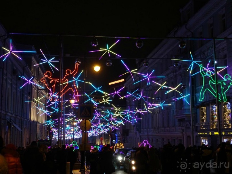 Новогодняя Москва в фотографиях. Январь 2016.