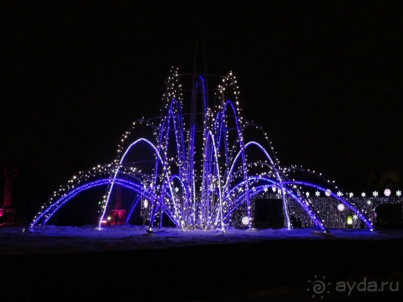 Новогодняя Москва в фотографиях. Январь 2016.