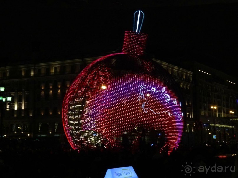 Новогодняя Москва в фотографиях. Январь 2016.