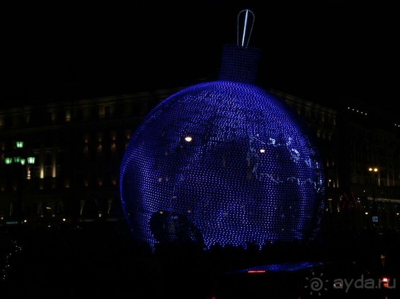 Новогодняя Москва в фотографиях. Январь 2016.