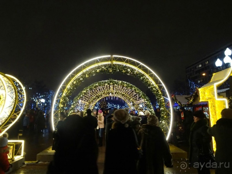 Новогодняя Москва в фотографиях. Январь 2016.