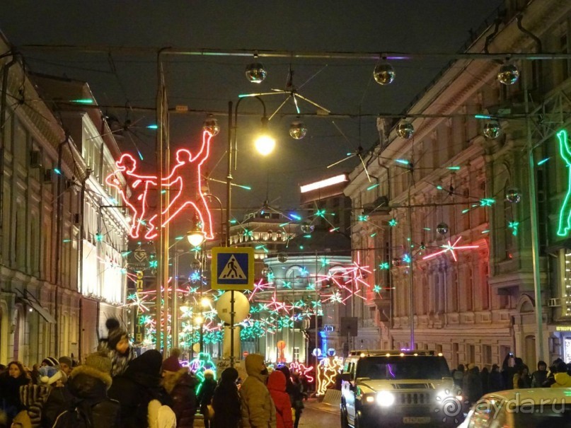 Новогодняя Москва в фотографиях. Январь 2016.